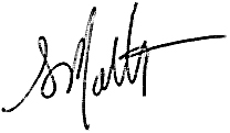Simon Malbogat's Signature