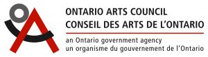 The logo for  the Ontario Arts Council/Conseil des arts de l'Ontario.